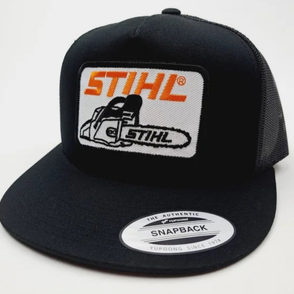 STIHL Chainsaws Outdoor Landscaping Forestry Arborist Classic Trucker Patch Hat